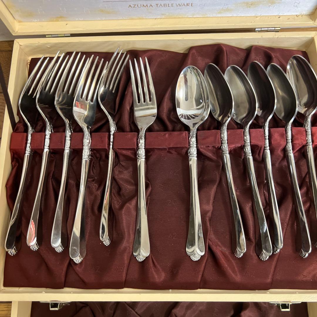 アズマテーブルウェア　18-10 ステンレススチール カトラリーセット