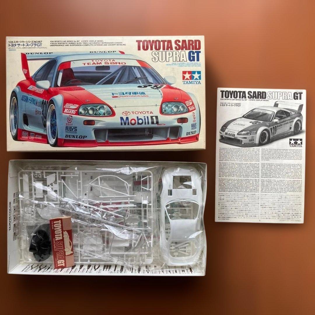 タミヤ 1/24 トヨタ サード スープラ GT プラモデル