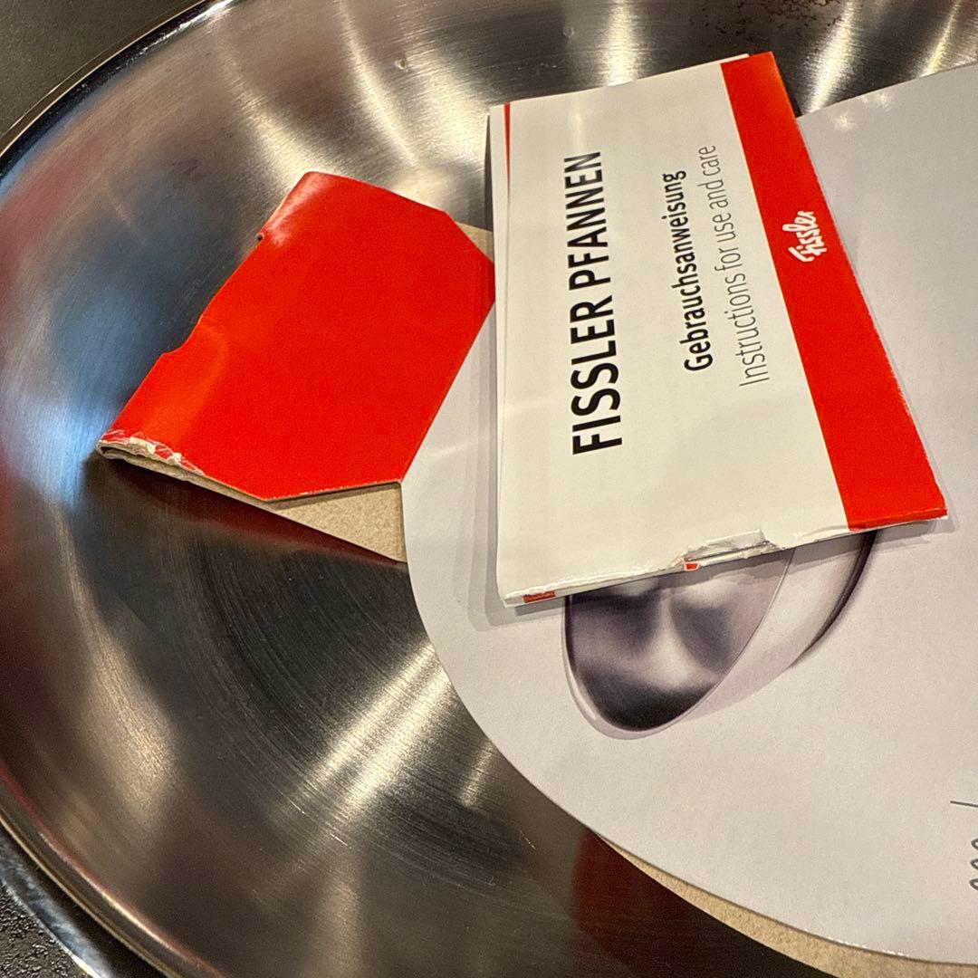 【蓋付き】Fissler ステンレスフライパン カターニャ24cm