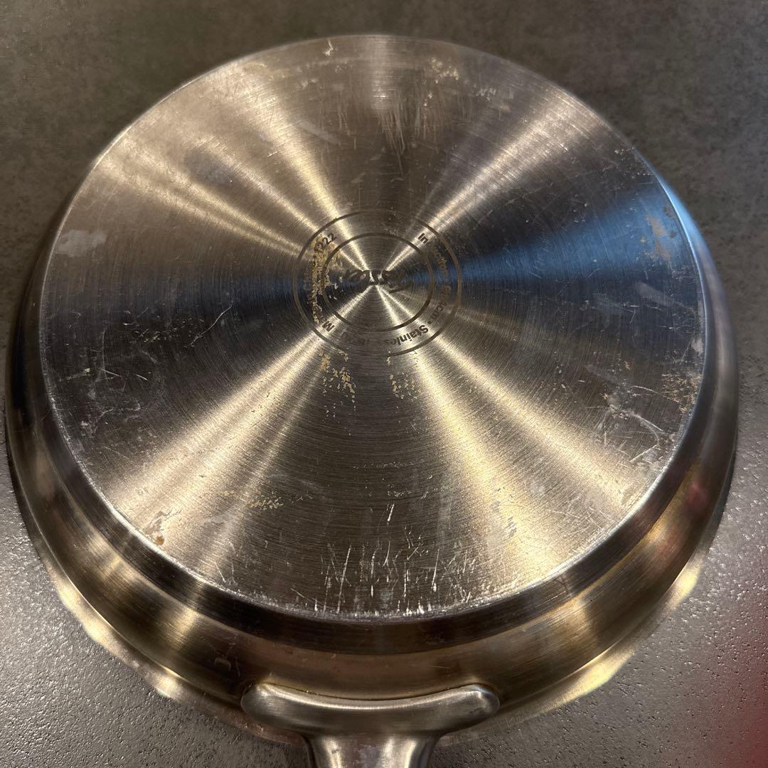 【蓋付き】Fissler ステンレスフライパン カターニャ24cm