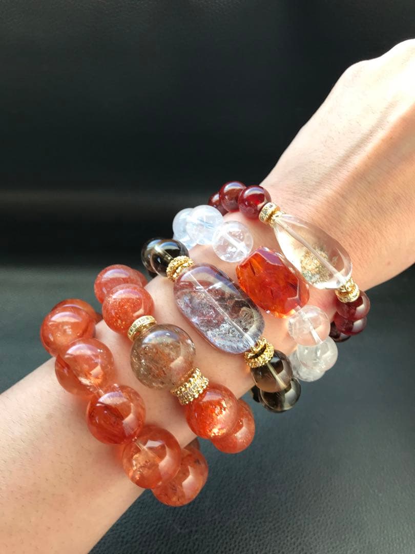 サンストーン 大玉デザイン❣️15.8cm