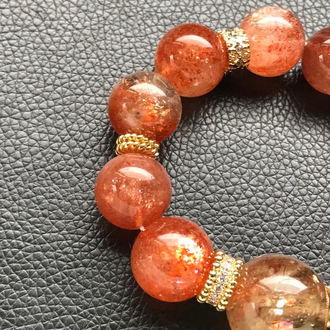 サンストーン 大玉デザイン❣️15.8cm