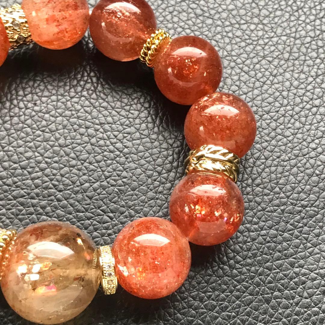 サンストーン 大玉デザイン❣️15.8cm