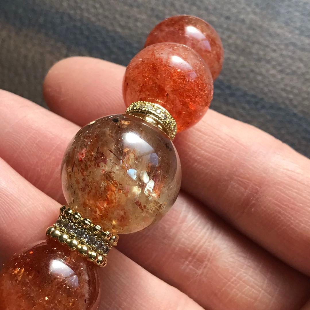 サンストーン 大玉デザイン❣️15.8cm