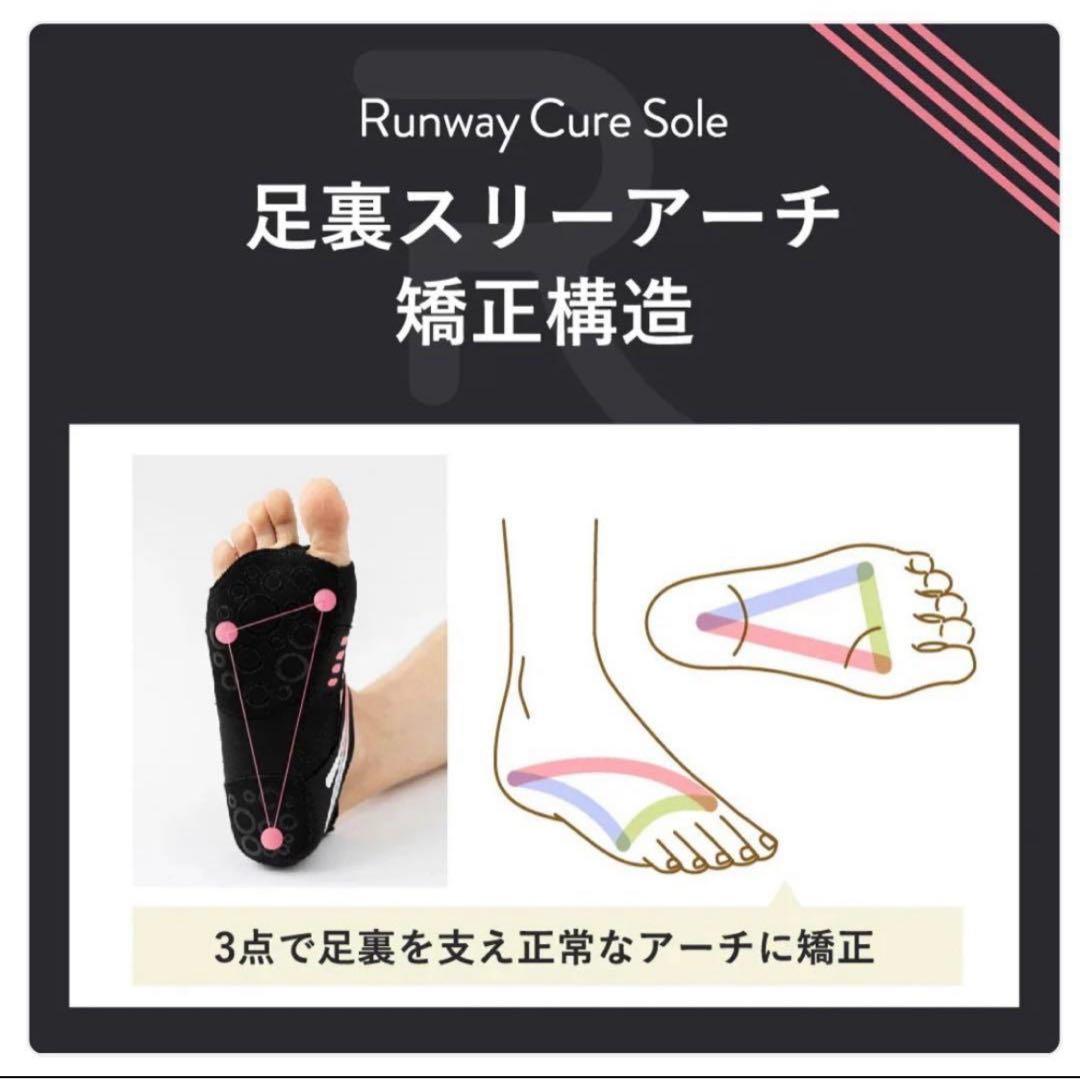 新品・未開封・24h以内発送】ランウェイキュアソール Lサイズ 1足