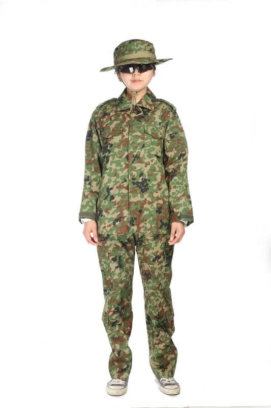 迷彩服 戦闘服 陸上自衛隊 3型 上下 ベルト　ブーニーハット セット