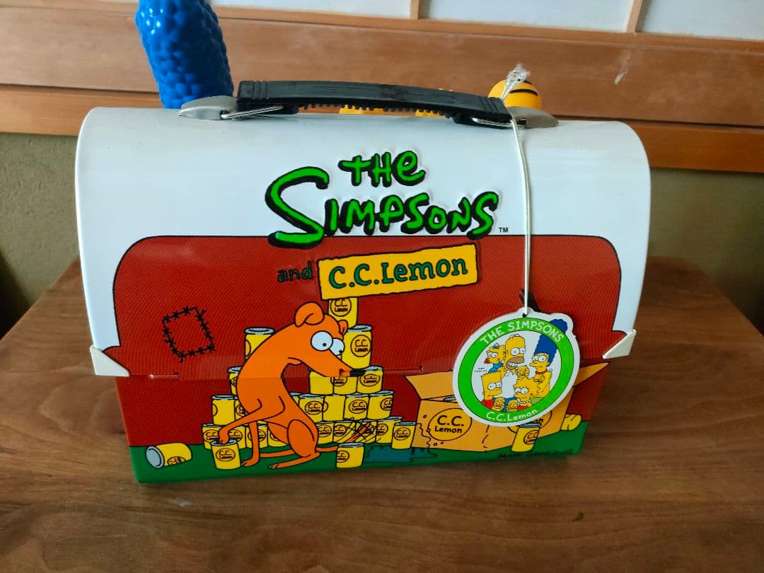 CCレモン キャンペーン当選品 シンプソンズ ランチボックス 未使用