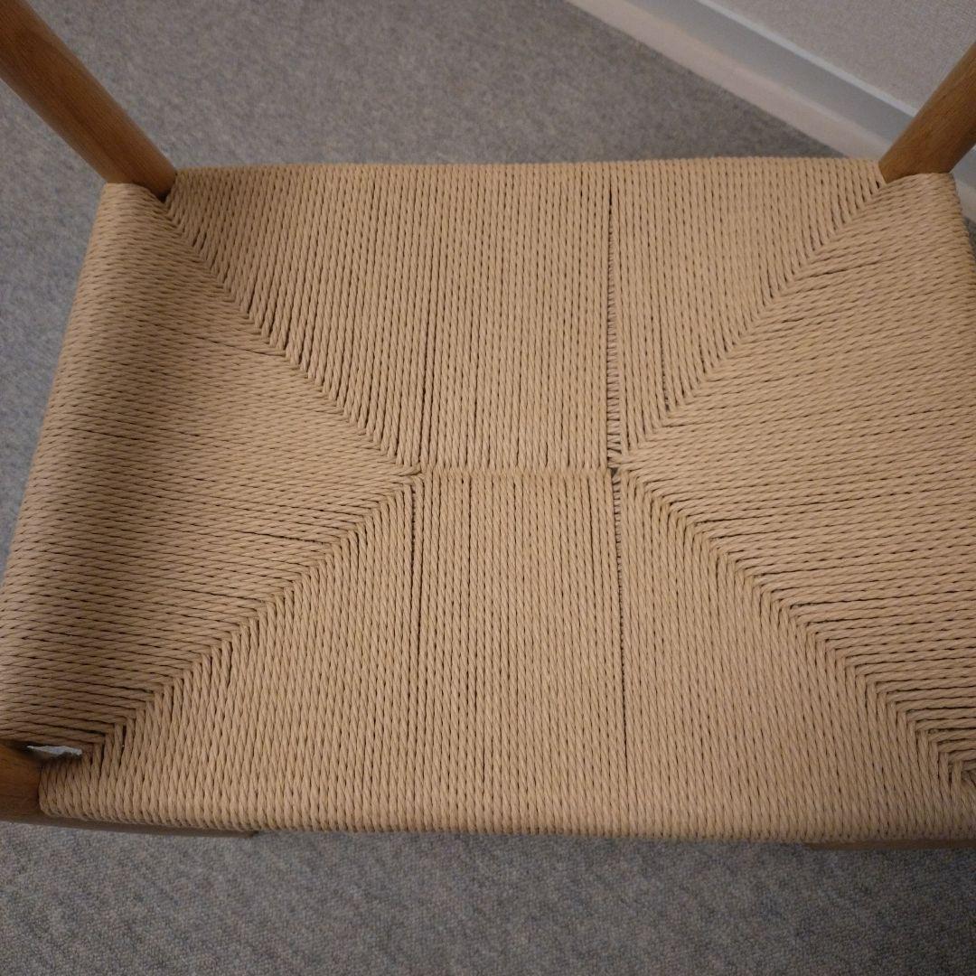 無印良品　ペーパーコードチェア　オーク