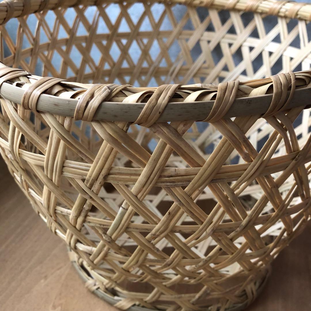 岩手県　すず竹　かご