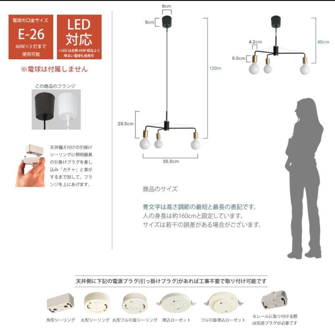 【限定】DE CLASSE ディクラッセ Treno トレノ ペンダントランプ