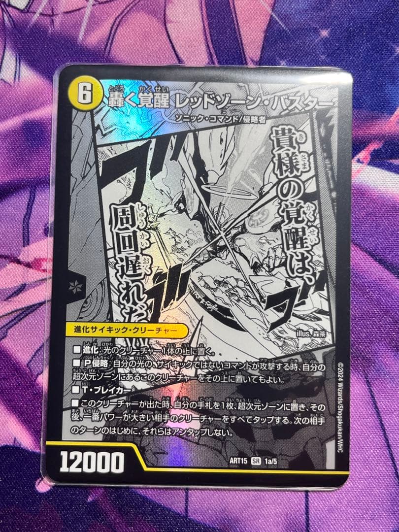 轟く覚醒 レッドゾーン・バスター /蒼き覚醒 ドギラゴンX ×2