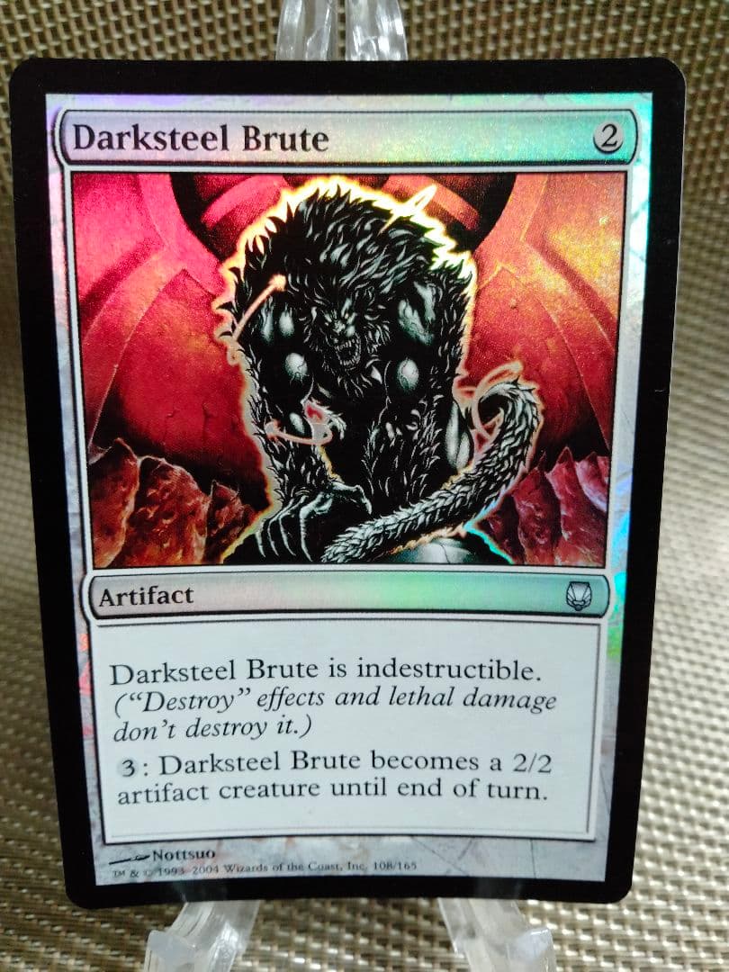 ダークスティール foil ダークスティールの粗暴者像 英語 1枚 MTG