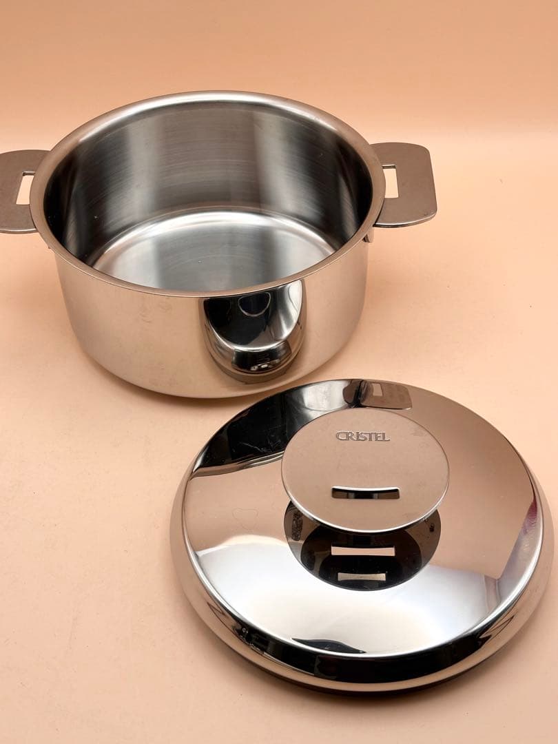 14cm CRISTEL クリステル　グラフィット 深鍋