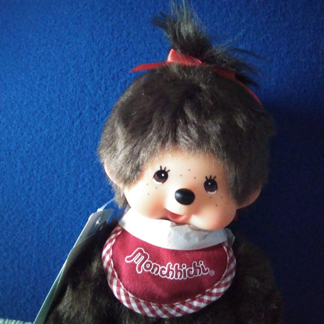 Monchhichi ぬいぐるみ 赤いバンダナ