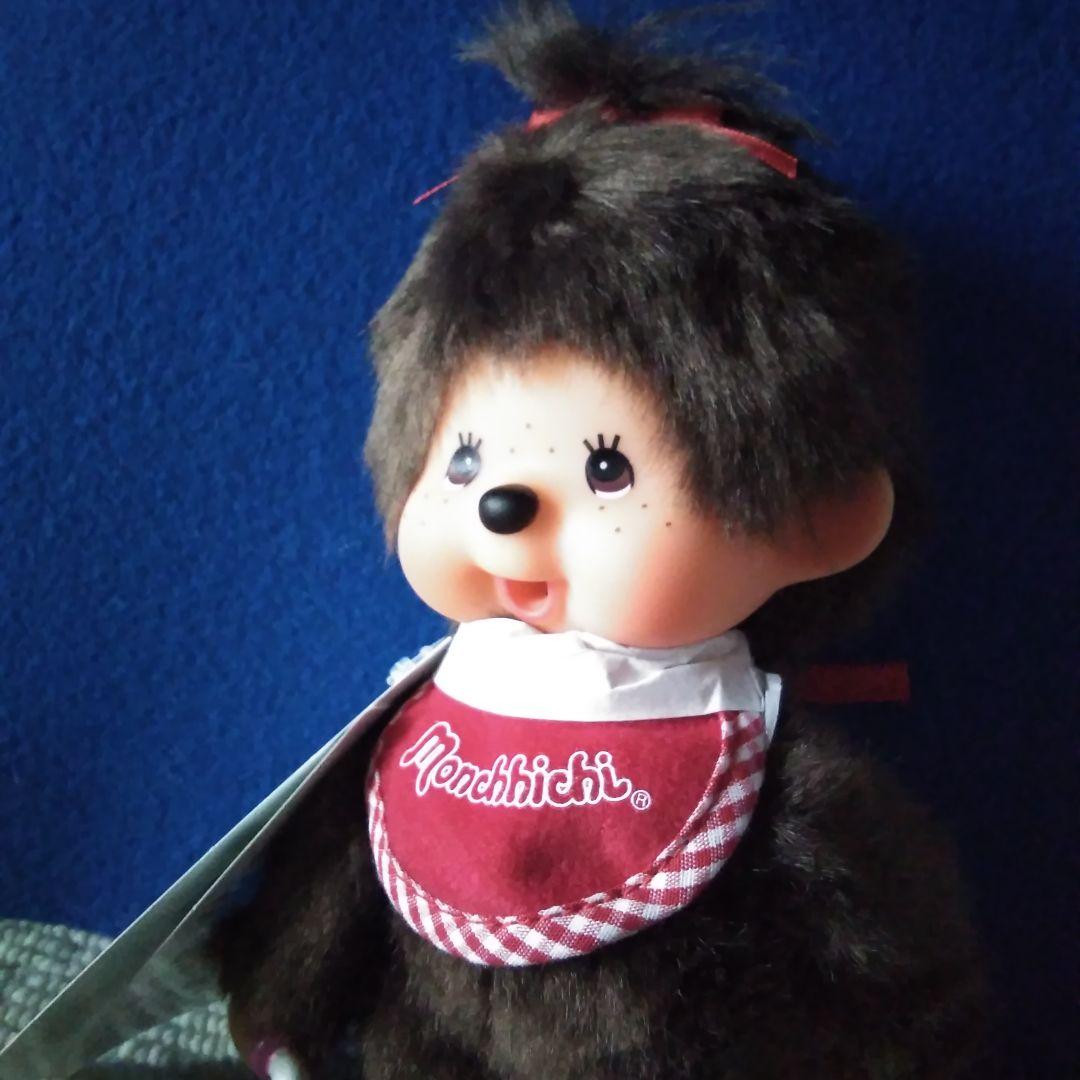 Monchhichi ぬいぐるみ 赤いバンダナ
