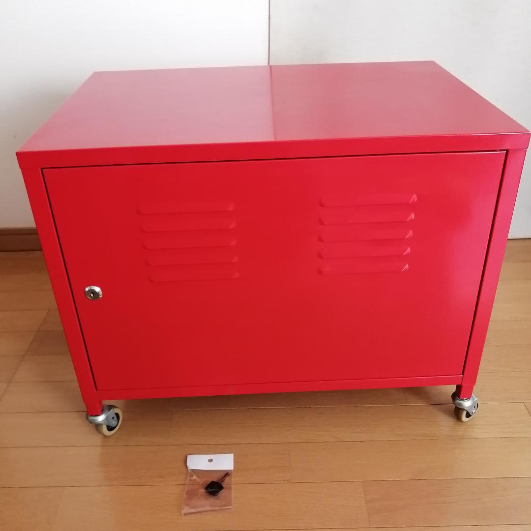 IKEA イケア PSキャビネット　赤