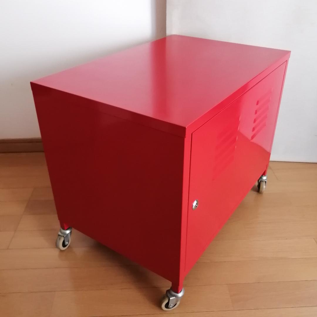 IKEA イケア PSキャビネット　赤