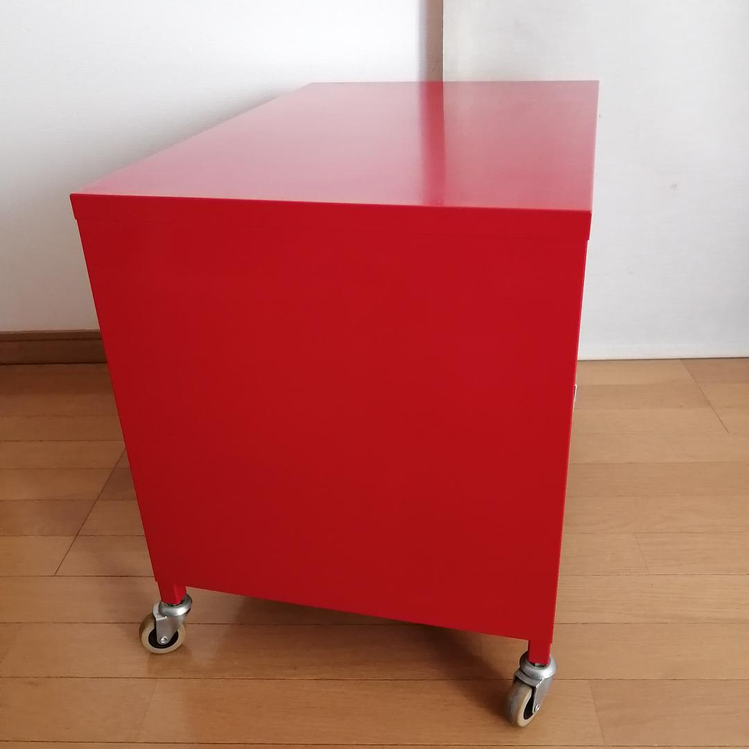 IKEA イケア PSキャビネット　赤