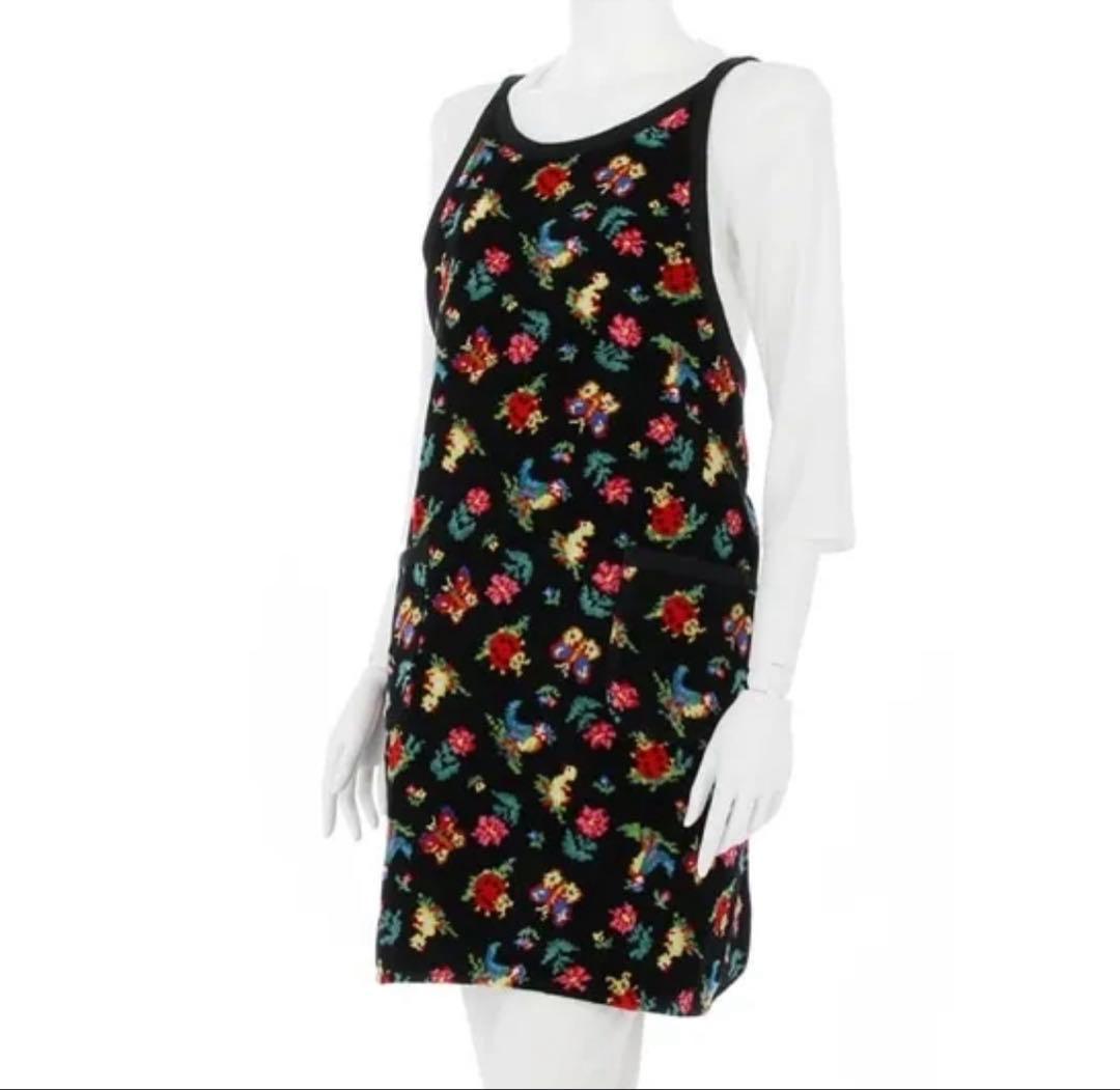 Feiler フェイラー　エプロン　ハイジ　ブラック