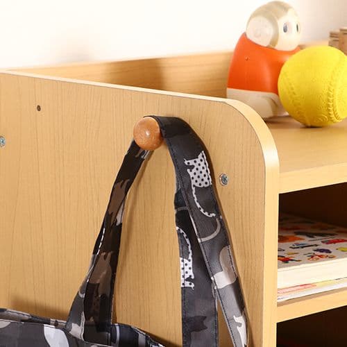 《新品・送料無料》NORM ストレージラック ハンガー付き WH×NA