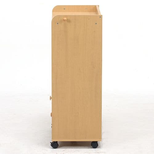 《新品・送料無料》NORM ストレージラック ハンガー付き WH×NA