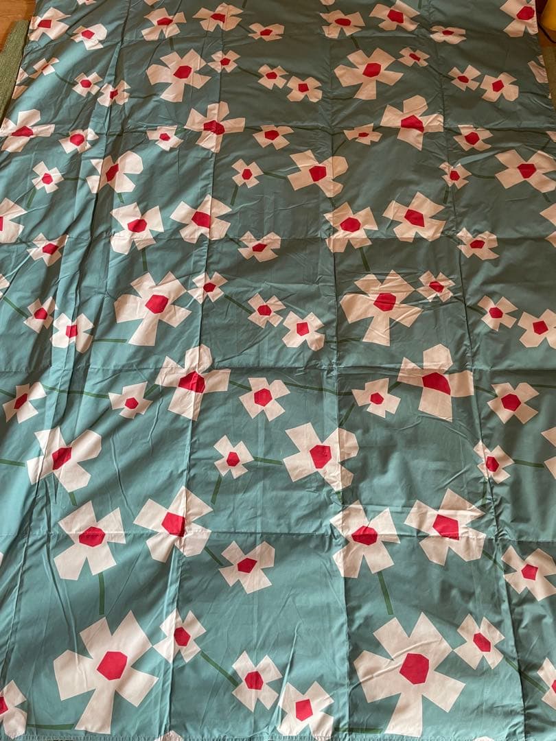 丸洗い可【シビラ】羽毛肌掛布団 ダウンケット（150×210）アマポラス　ブルー