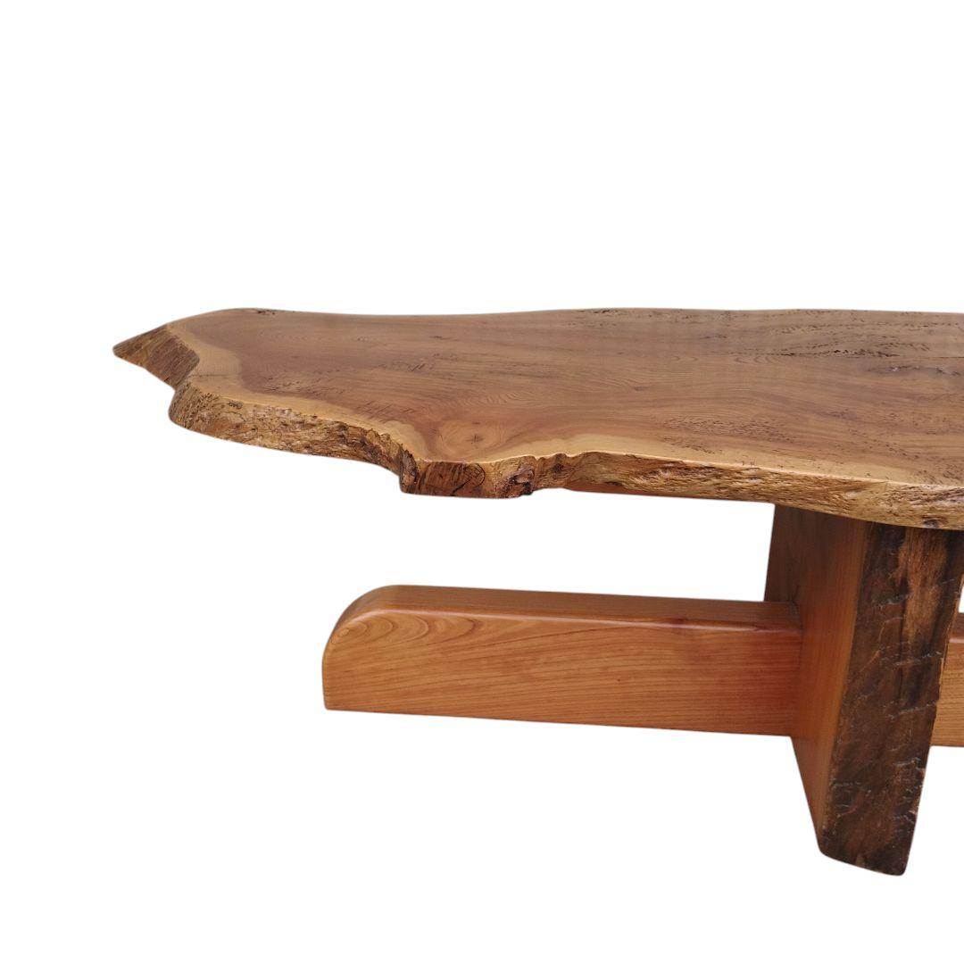 一枚板 無垢材 テーブルベンチ 長椅子 チェア 昭和レトロ