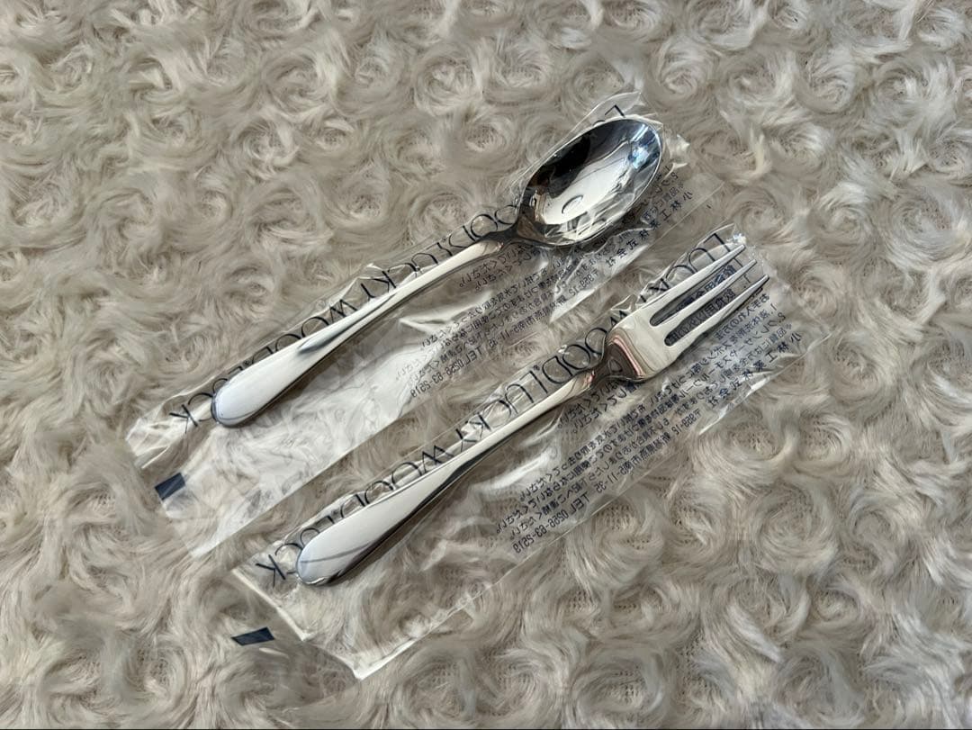 ラッキーウッド　カトラリーセット　ディナーセット〈34本セット〉※欠品※ケース