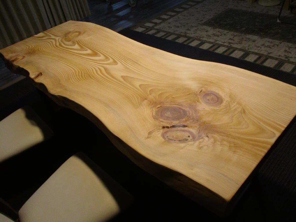 # 625 ■　樅　モミ　テーブル　ダイニング　カウンター　座卓　一枚板
