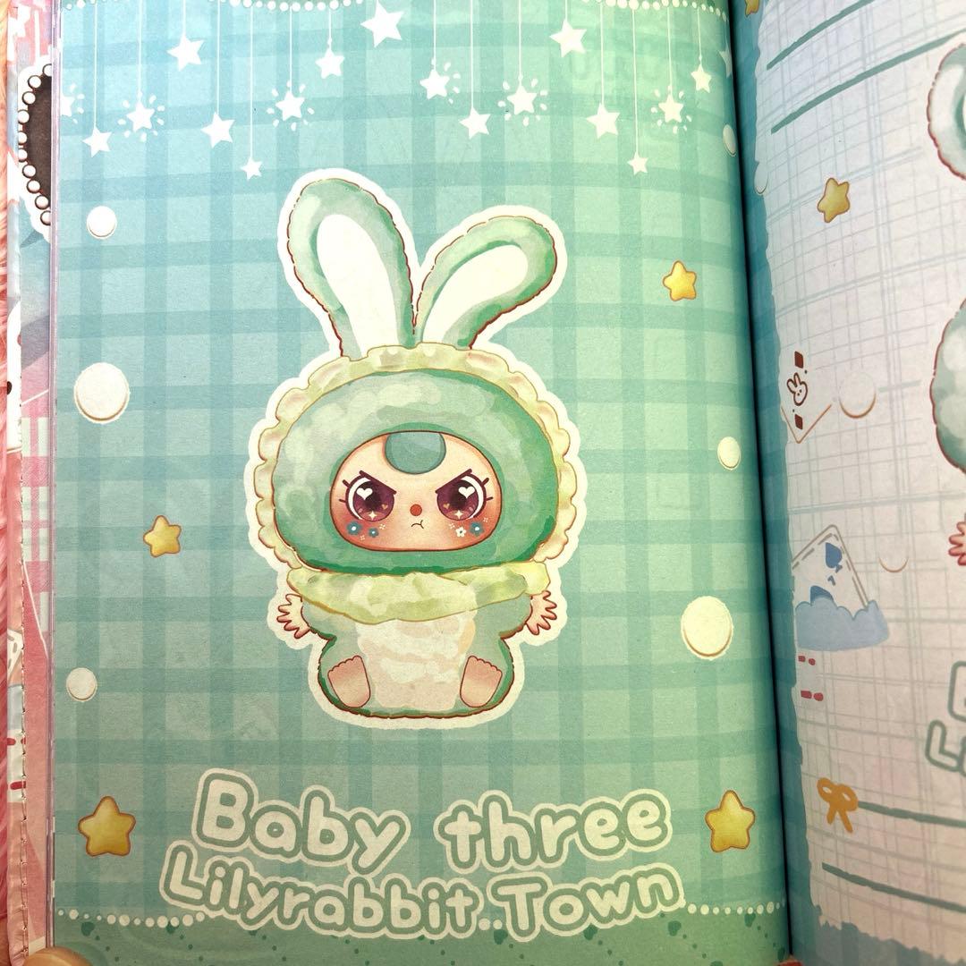 【Babythree】フラワーフェアリー 新作 3体セット➕ノート