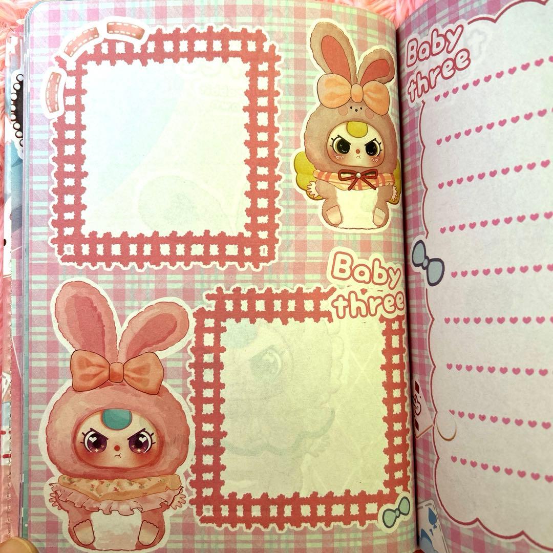 【Babythree】フラワーフェアリー 新作 3体セット➕ノート