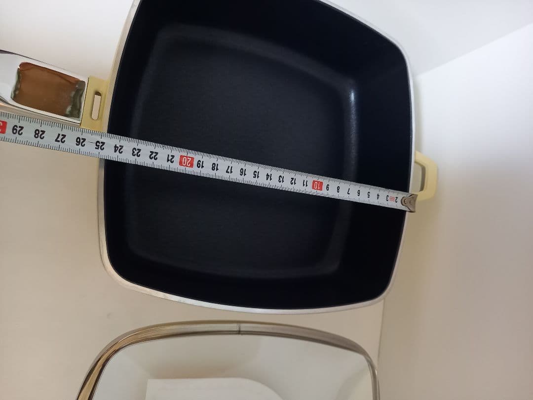 未使用　アサヒ軽金属　ローストパン　イエロー　L