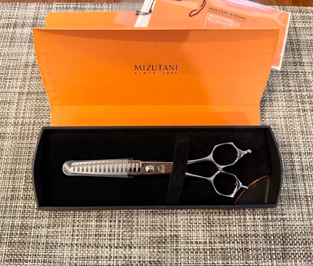 【美品】MIZUTANI ミズタニ　セニングシザー　ユラギ10