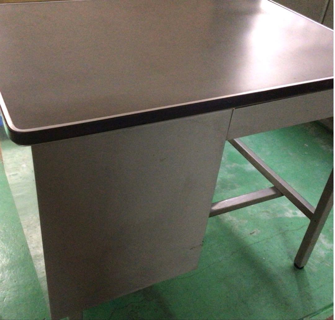 【トヨスチール】オフィスデスク 事務机　頑丈　片袖机 右3段 レトロ