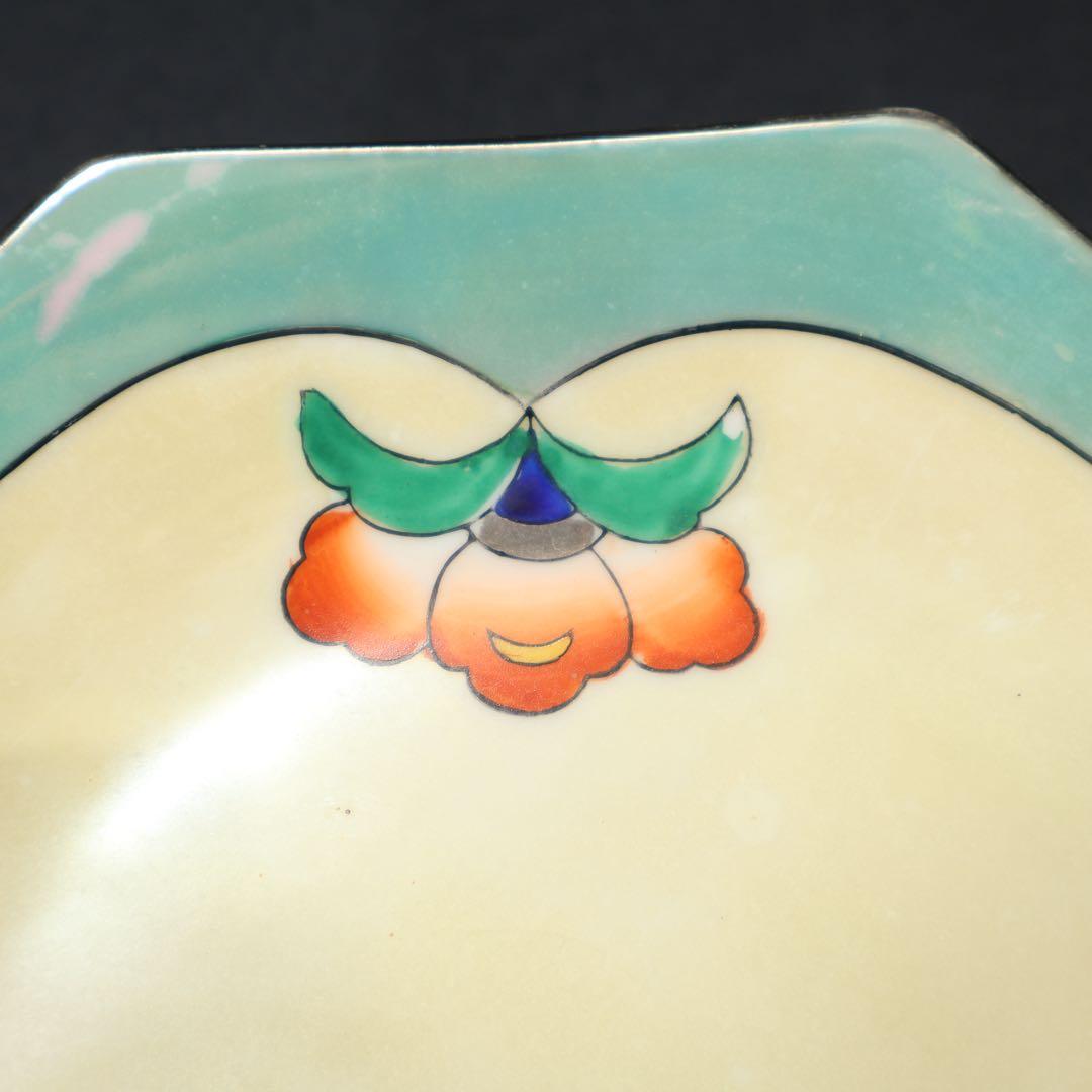 オールドノリタケ ハンドル付八角皿 トレー 6R1549ダG - メルカリ