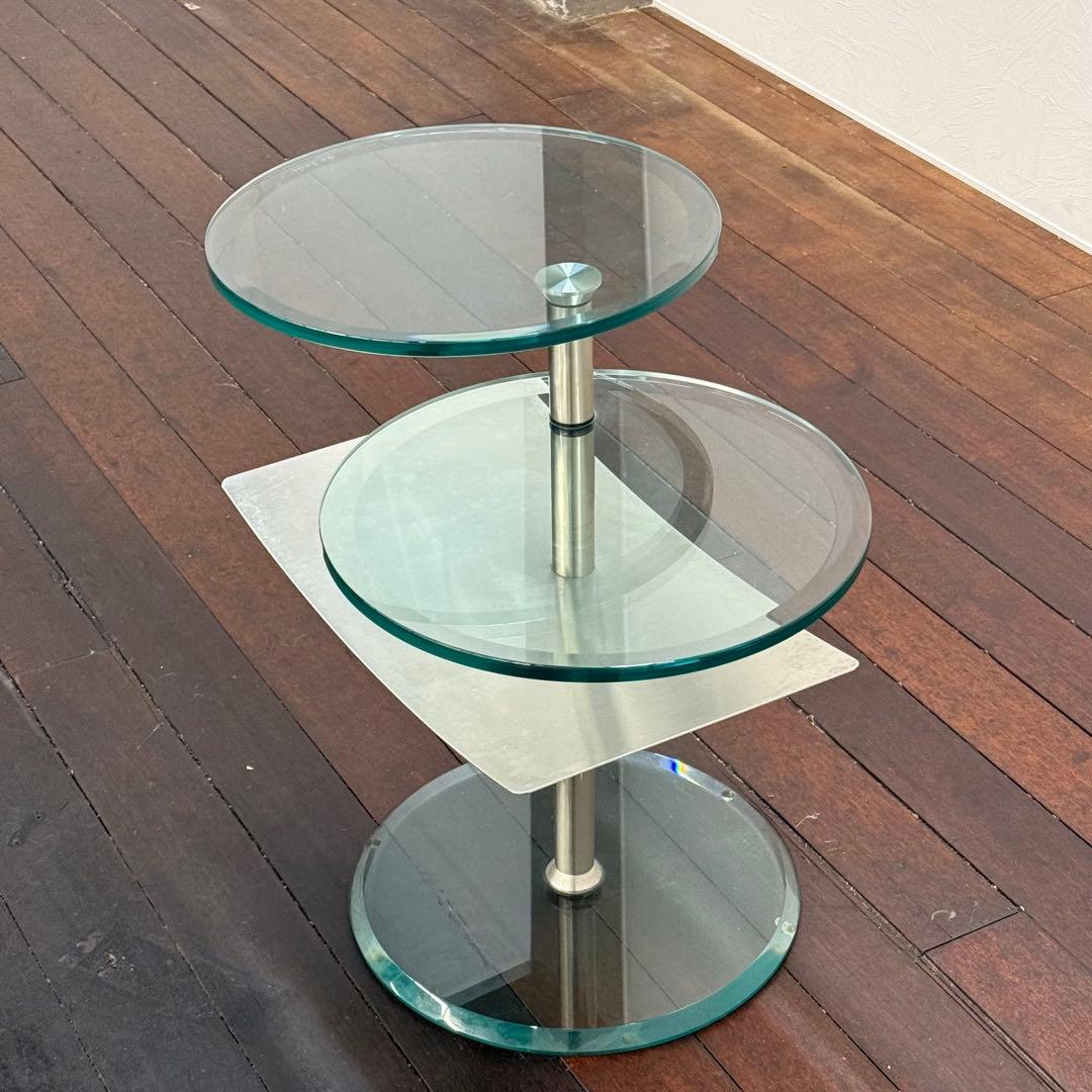 H17K76 展示品 de Sede ガラスコーヒーテーブル