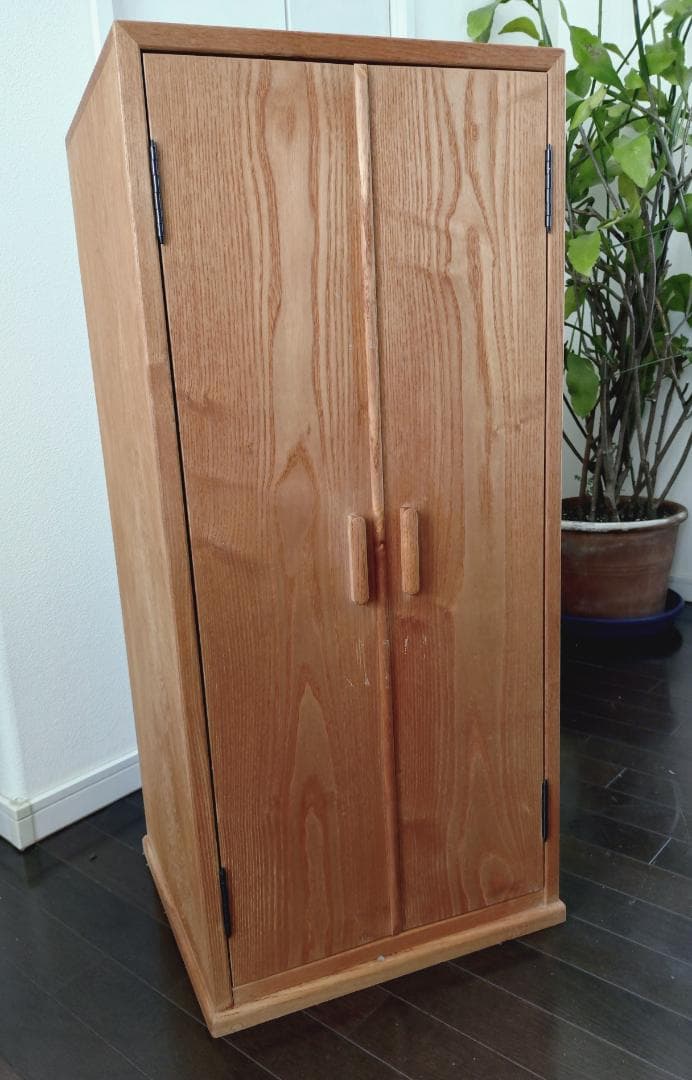 阿弥陀如来像　木彫り　八角台座付　放射光背付　80cm 立像　専用木箱付