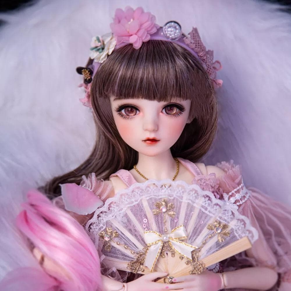 BJD 1/3ドール フルセット 本体 60cm 球体関節人形 眼球 洋服付き