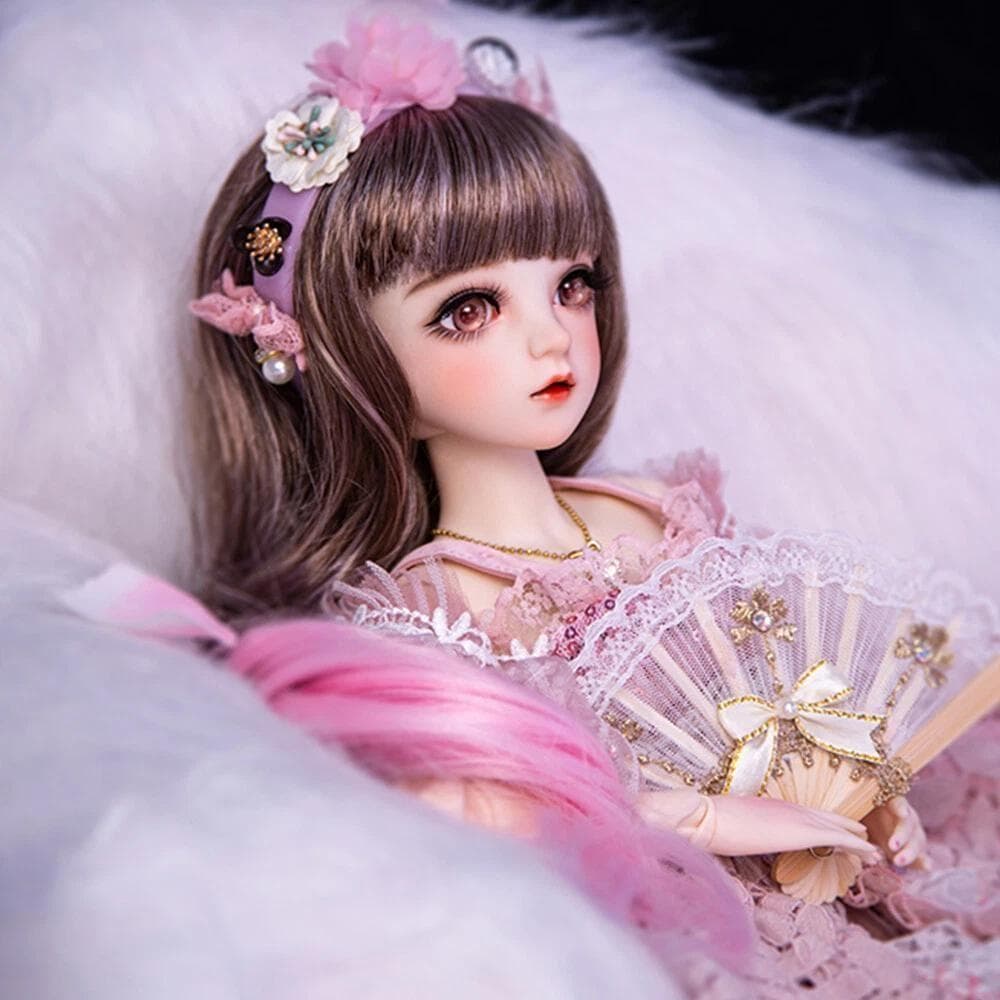 BJD 1/3ドール フルセット 本体 60cm 球体関節人形 眼球 洋服付き