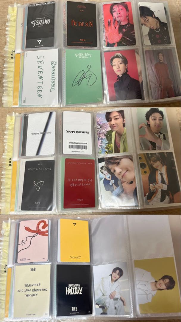 SEVENTEENミンハオ トレカ フォトカード 缶バッチ まとめ売り - メルカリ