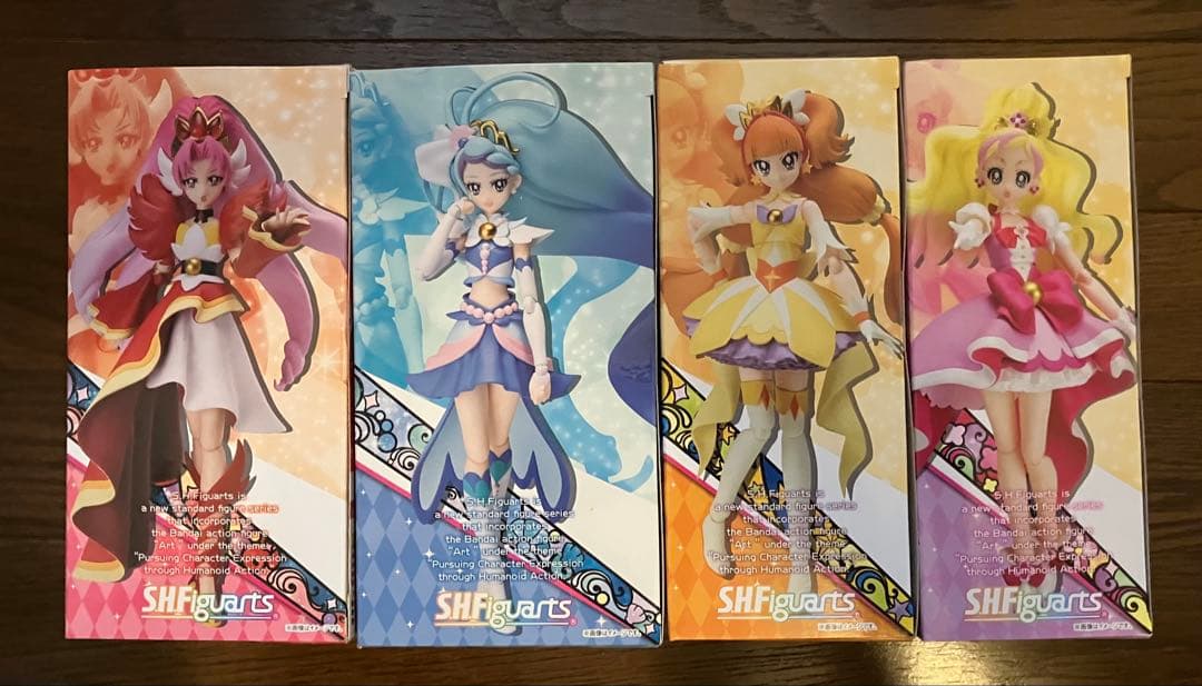 S.H.Figuarts フィギュアーツ プリンセスプリキュア 4体セット