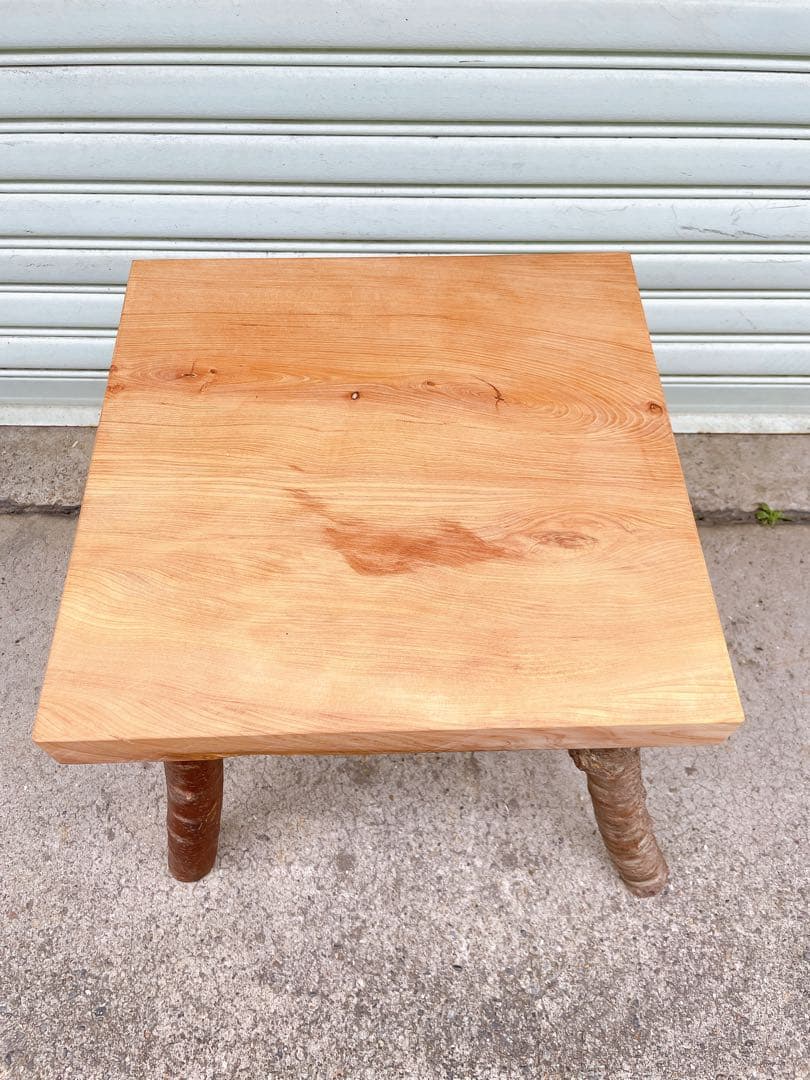 天然槇 マキ 木製ベンチ ウッドスツール インテリア家具