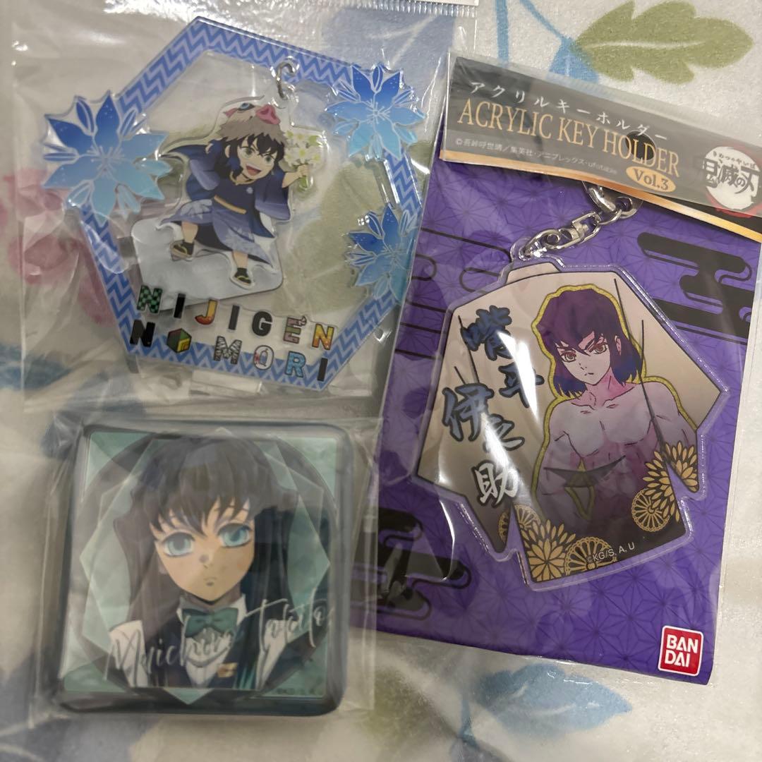 鬼滅の刃時透無一郎 缶バッジ モクテルバーと伊之助 3点セット - メルカリ