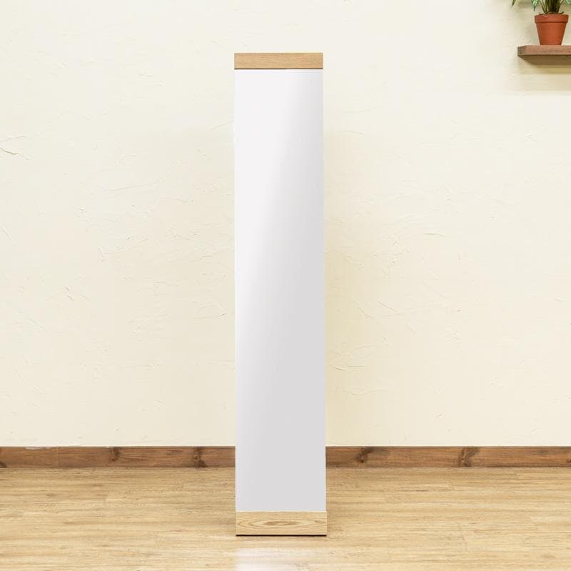 《新品・送料無料》JANE　フレームレススタンドミラー　NA/WAL/WW