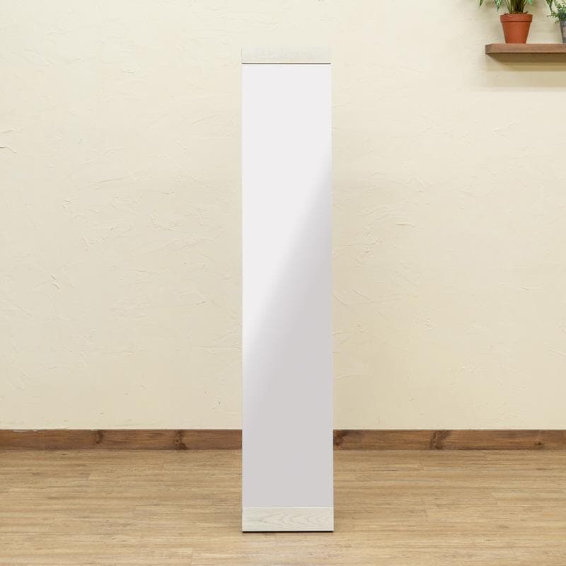 《新品・送料無料》JANE　フレームレススタンドミラー　NA/WAL/WW