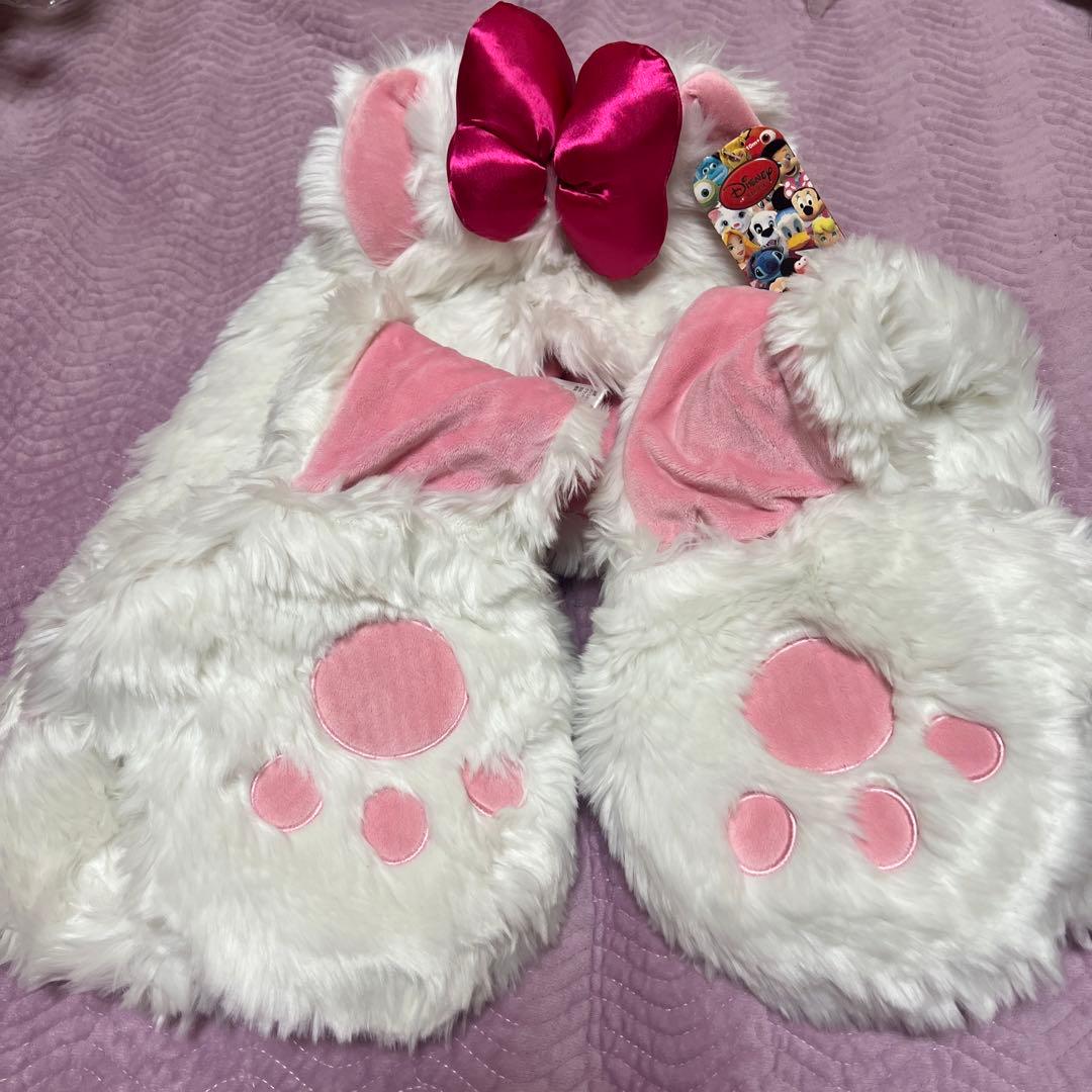 ディズニー マリーちゃん マフラーキャップ 新品未使用 - メルカリ