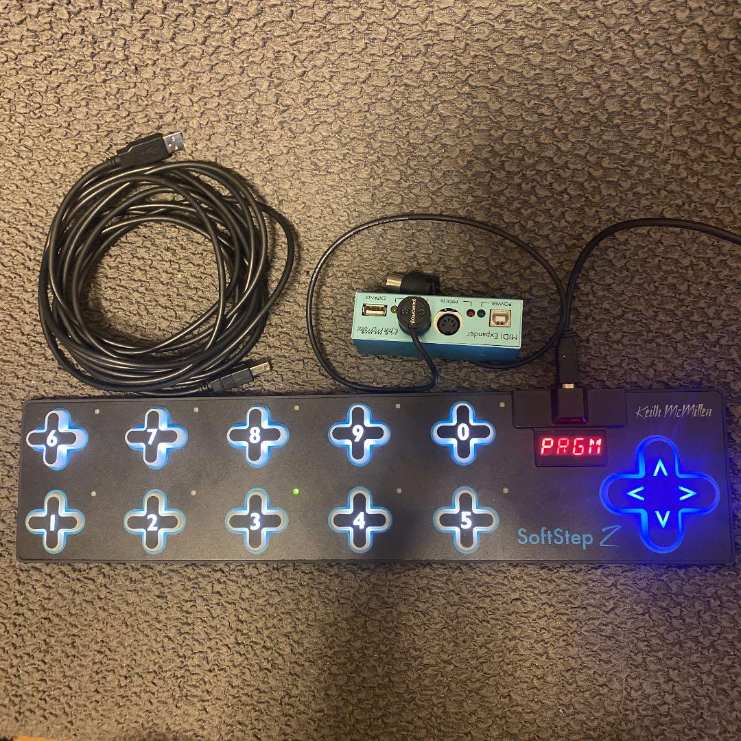keith mcmillen softstep2 ＋MIDI Expander Expander softstep2 ＋MIDI