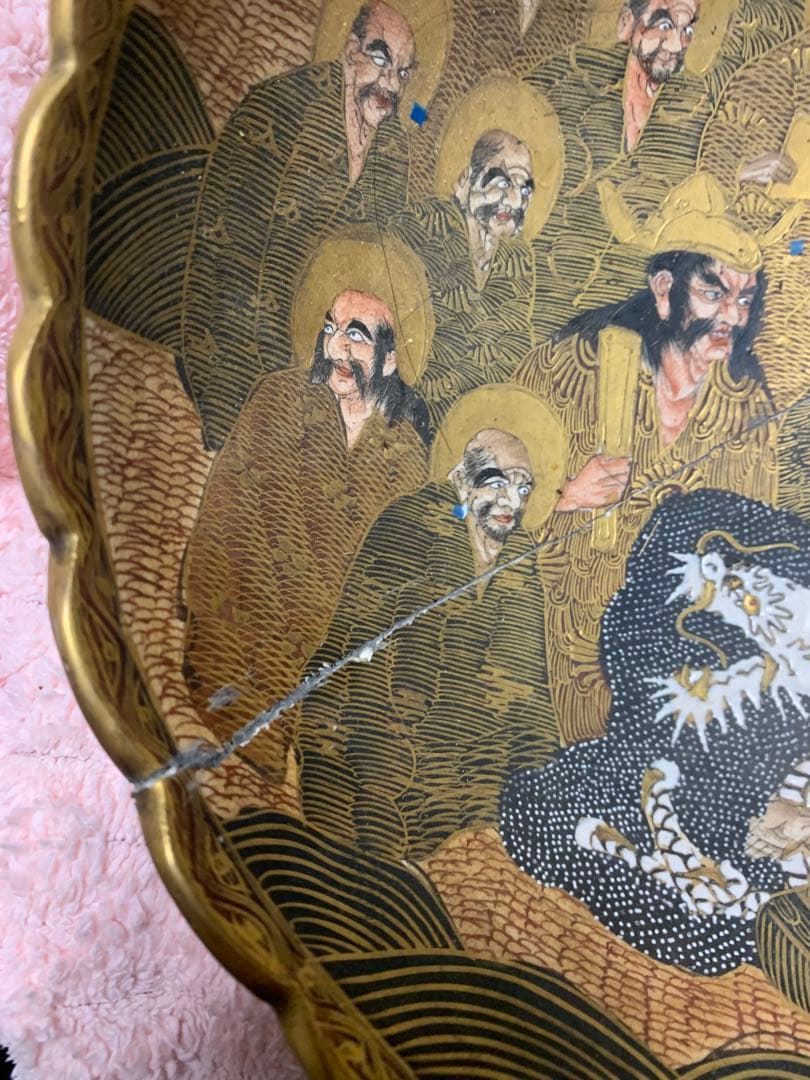 o*0様 ジャンク品　20年前になんでも鑑定団で２８マンの品です。割れてしまった