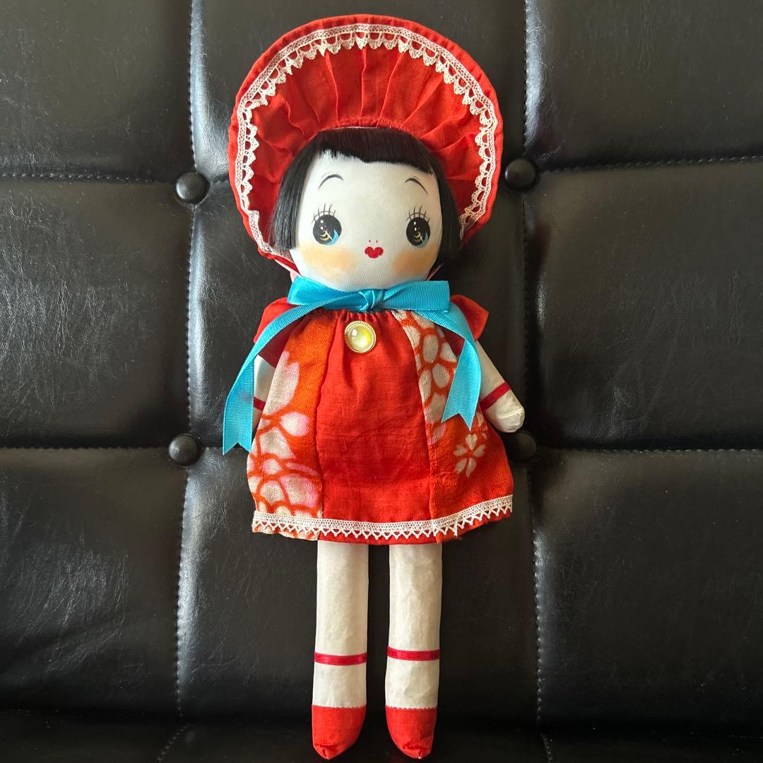 文化人形　笛入り　昭和レトロ　抱き人形