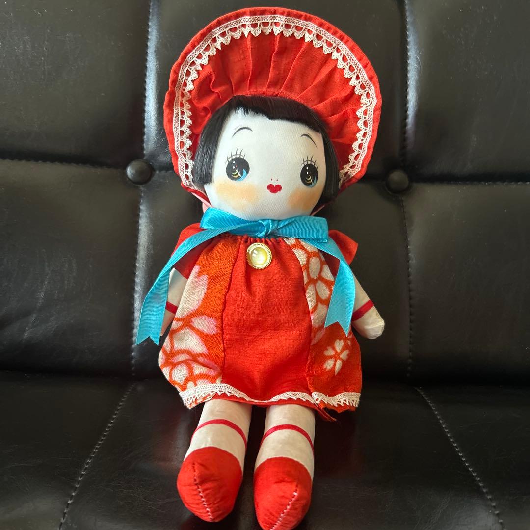 文化人形　笛入り　昭和レトロ　抱き人形